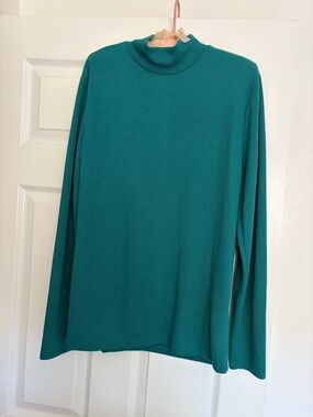 LuLaRoe Teal Cowl Neck Sweater